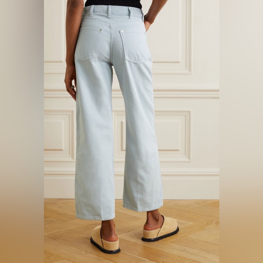 REEFORMATION Cowboy High-Rise Straight-Leg Organic Jeans Sz 26